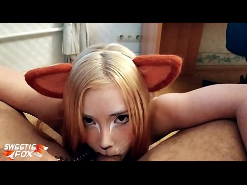 ❤️ Kitsune фурӯ дик ва кончаҳои дар даҳони вай ❤️❌ Порнои мақъад дар мо ❌️
